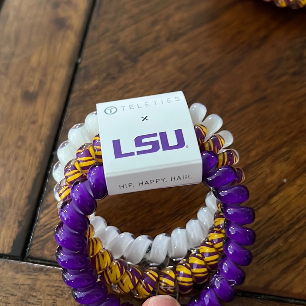 COPY - Teleties LSU 3 pack of hair ties